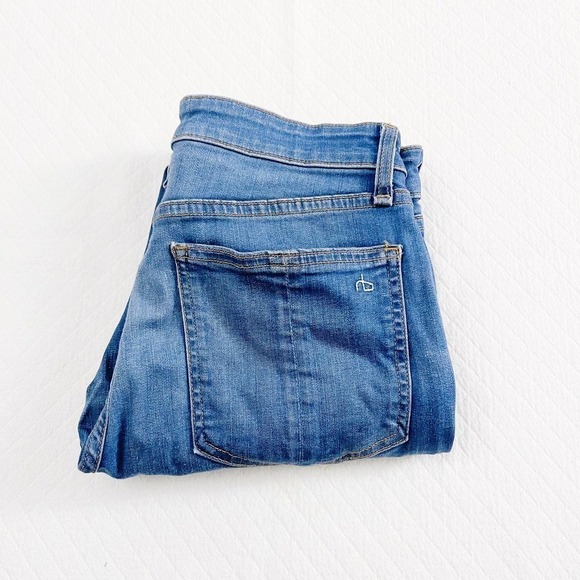 Rag & Bone Cate Mid-Rise Ankle Skinny Denim Jeans SZ6 - Picture 6 of 10